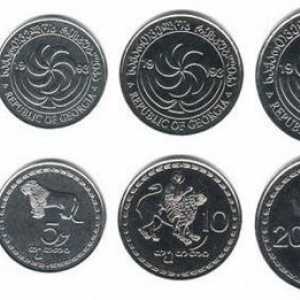 Moneda georgiană: denumirile bancnotelor și o rată în raport cu monedele principale ale lumii