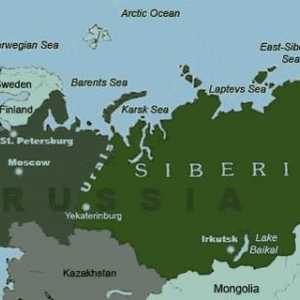 Descrierea platoului Siberian central. Plaiul central siberian: relief, masura, pozitie