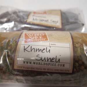 Hamei-Suneli: compoziția de condimente preferate