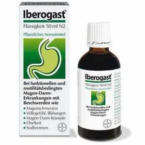 `Iberogast`: comentarii, preț, instrucțiuni