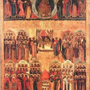 Iconul tuturor sfinților - imagine universală pentru rugăciune