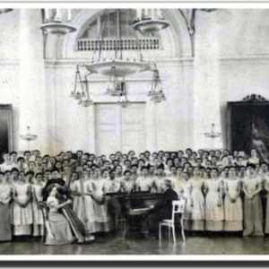 Institutele de fete nobile. Înființarea Institutului Smolny de Noble Maidens