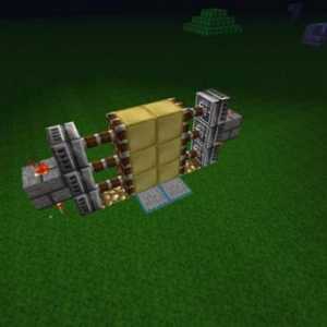 Instrucțiuni: cum să faci o ușă glisantă în Minecraft