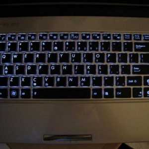 Instrucțiuni: cum să activați iluminarea din spate a tastaturii de pe notebook-ul Asus