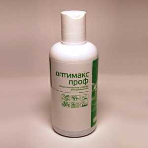Instrucțiuni pentru utilizarea "Optimumax" (soluție dezinfectantă)