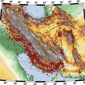Platoul iranian: locație geografică, coordonate, minerale și caracteristici