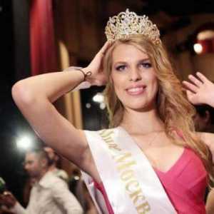 Irina Alexeeva - câștigătorul concursului "Miss Moscow 2014"