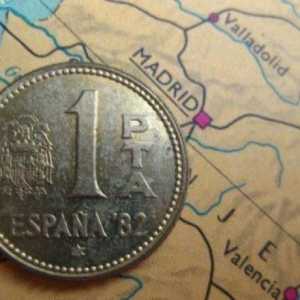 Valuta spaniolă: de la real la euro. Monede din Spania