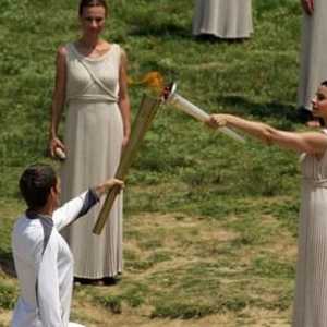 Istoria flacării olimpice. Flacăra olimpică. Releul lanternei releului de releu