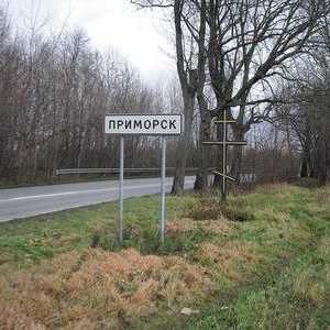 Studiem geografia: unde este orașul Primorsk?