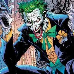 Cel mai faimos personaj de benzi desenate este Joker-ul. Mască și machiaj cu mâinile lor