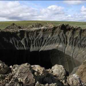 Yamal crater: caracteristici, cauze, mistere