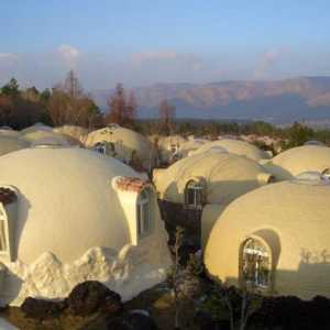 Casa japoneză de spumă din plastic - locuință a secolului XXI. Case Dome în tehnologie japoneză
