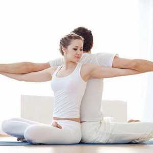Yoga pentru două: exerciții, posturi, muzică