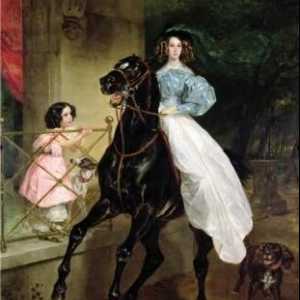 K. Bryullov, "Horseman" - o capodoperă a picturii rusești din epoca romantică