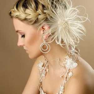 Cum de a înfrumuseța frumos părul: "floare" de coafură