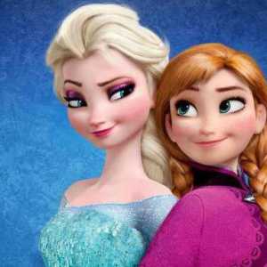 Cum să atragă Anna și Elsa - personaje grozave din "Inima rece"