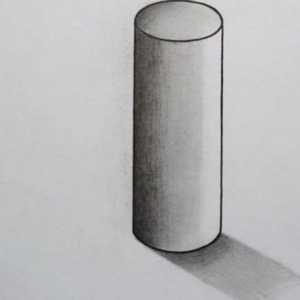Cum de a desena un cilindru în creion cu o umbra în etape? Instrucțiuni și recomandări pas cu pas