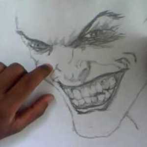 Cum de a desena un Joker cu un simplu creion?
