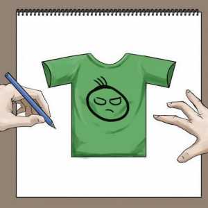 Cum de a desena un tricou: recomandări de bază și pași