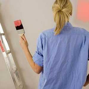 Cum să pictezi pereții într-un apartament elegant, rapid, eficient
