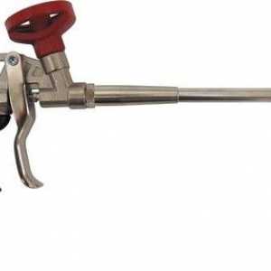 Cum se utilizează un pistol pentru montarea spumei? Spuma de pușcă: Manual de instrucțiuni
