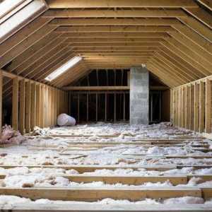 Cum de a izola în mod corespunzător plafonul sub un acoperiș rece? Caracteristicile acoperișurilor…