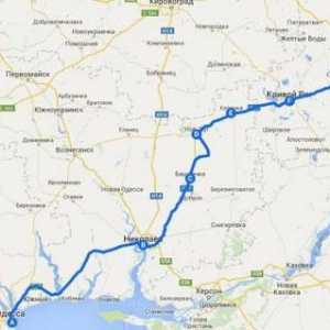 Cum să depășească ruta Dnepropetrovsk-Odessa prin toate mijloacele