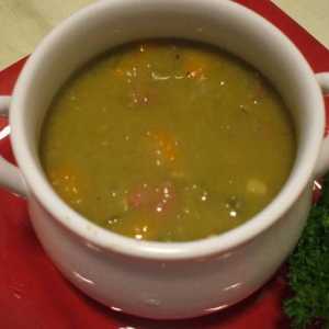 Как приготовить гороховый суп с копчеными ребрышками, с мясом или колбасками
