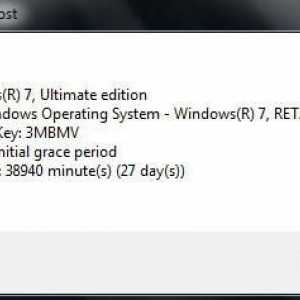 Cum se verifică o licență Windows 7: Instrucțiuni