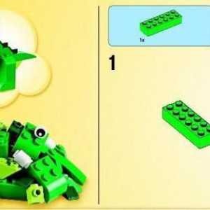 Cum se face un dinozaur Lego: o descriere pas cu pas