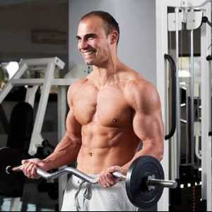 Cum sa faci cresterea efectiva a barbell pe biceps?