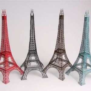 Cum de a face hârtia Turnului Eiffel rapid și ușor?