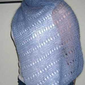 Cum de a tricota un bacsis deschis cu ace de tricotat? Tehnologia capului triunghiular