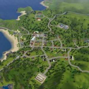 Ca și în "Sims 3" setați orașul: instrucțiunea