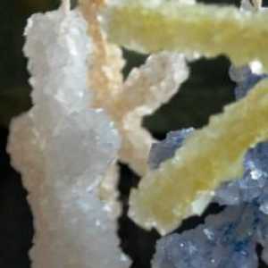 Cum să crească cristalele de sare și de alte substanțe?