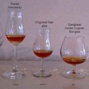 Care ar trebui să fie ochelarii pentru coniac? Care este numele paharului de cognac?