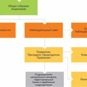 Care este structura organizatorică a Sberbank