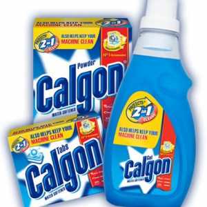 `Calgon`: Compoziție de detergent pentru îndepărtarea stratului de calcar