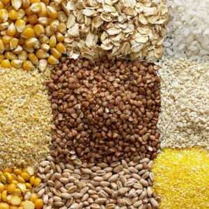 Conținutul caloric al cerealelor în formă gata și uscată
