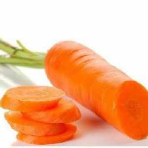 Conținutul caloric al morcovilor brute. Morcovi fierți: conținut caloric