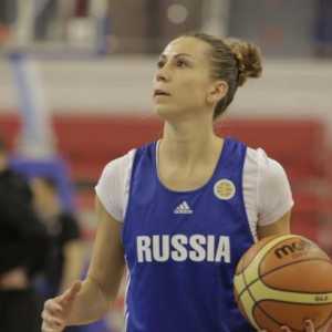 Căpitanul echipei naționale ruse Belyakova Evgeniya - jucător de baschet, continuând cariera în WNBA