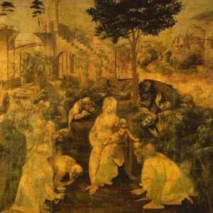 Pictura lui Leonardo da Vinci "Adorarea Magilor": descrierea picturii