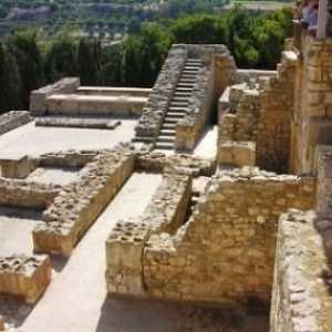 Palatul Knossos din Creta - un mister al civilizației minoice
