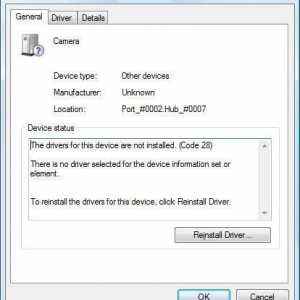 Codul 28: Nu sunt instalate drivere. Eroare de driver - cod 28