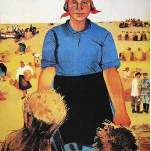 Ferma colectivă este baza sectorului agrar sovietic și a economiei ca întreg