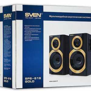 Difuzoare audio Sven SPS-619: prezentare generală, specificații, recenzii