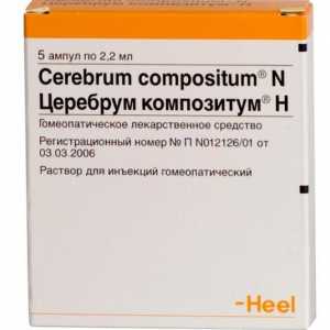 Pregătirea complexă "Cerebrum Compositum": instrucțiuni de utilizare