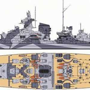 Coșmarul flotei engleze este vasul de luptă "Tirpitz"