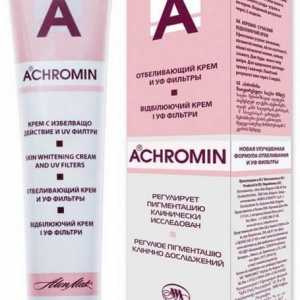 Crema cosmetică "Ahromin": instrucțiunea de utilizare